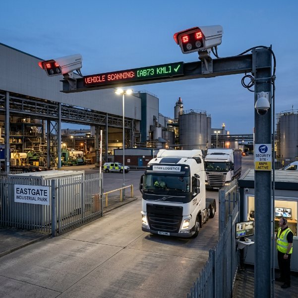 LPR and ANPR lighting application